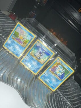 Pokémon Card Lot - Squirtle, Wartortle, Blastoise 2023 Black Pokémon Premium Box